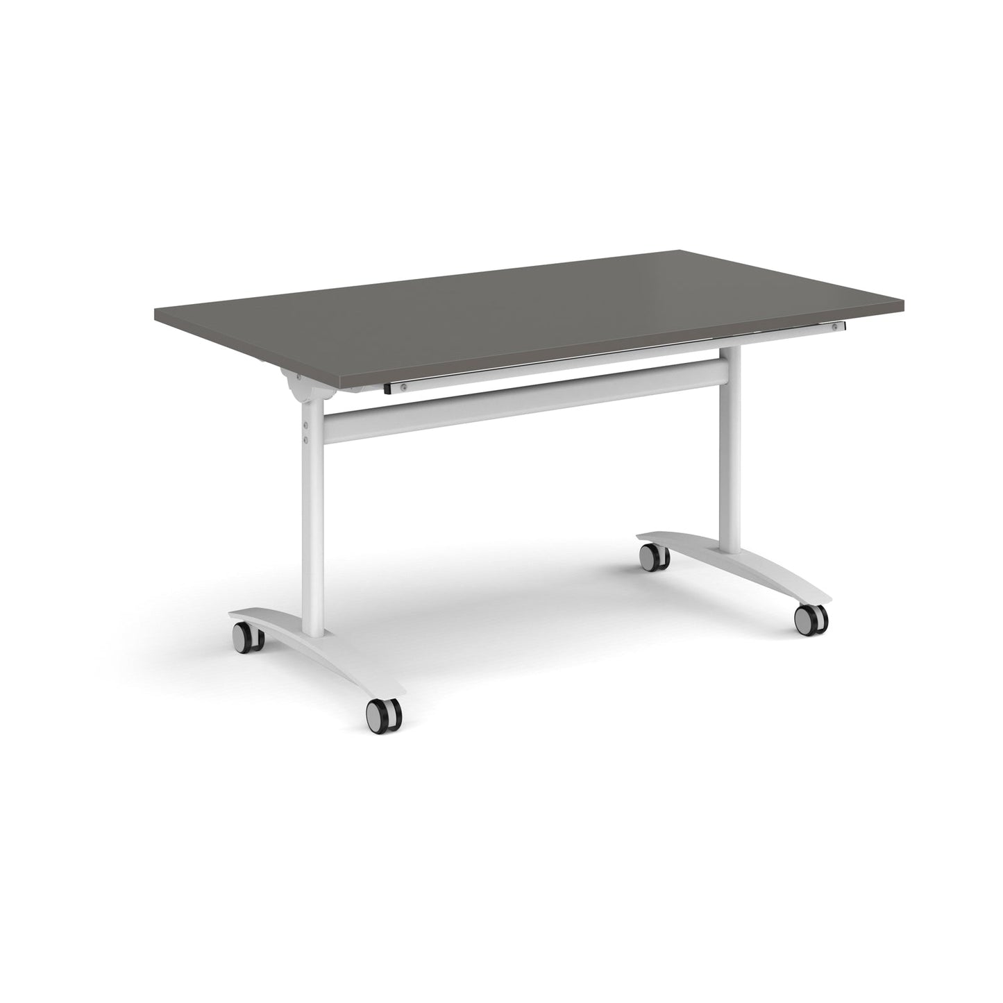 Rectangular deluxe flip top meeting table