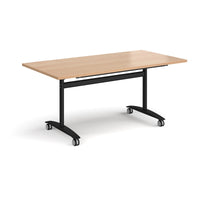 Rectangular deluxe flip top meeting table