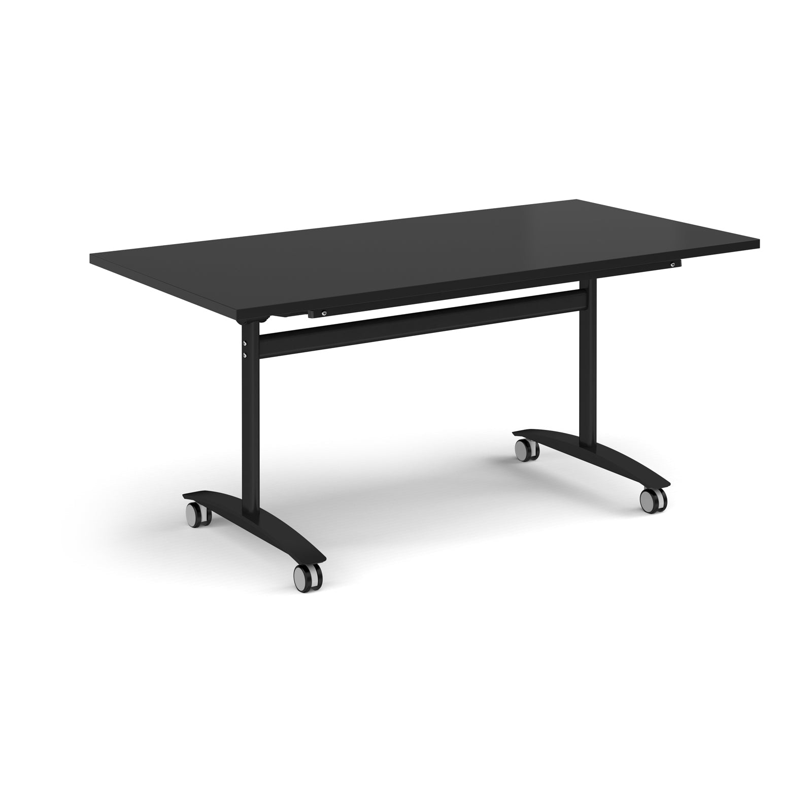 Rectangular deluxe flip top meeting table