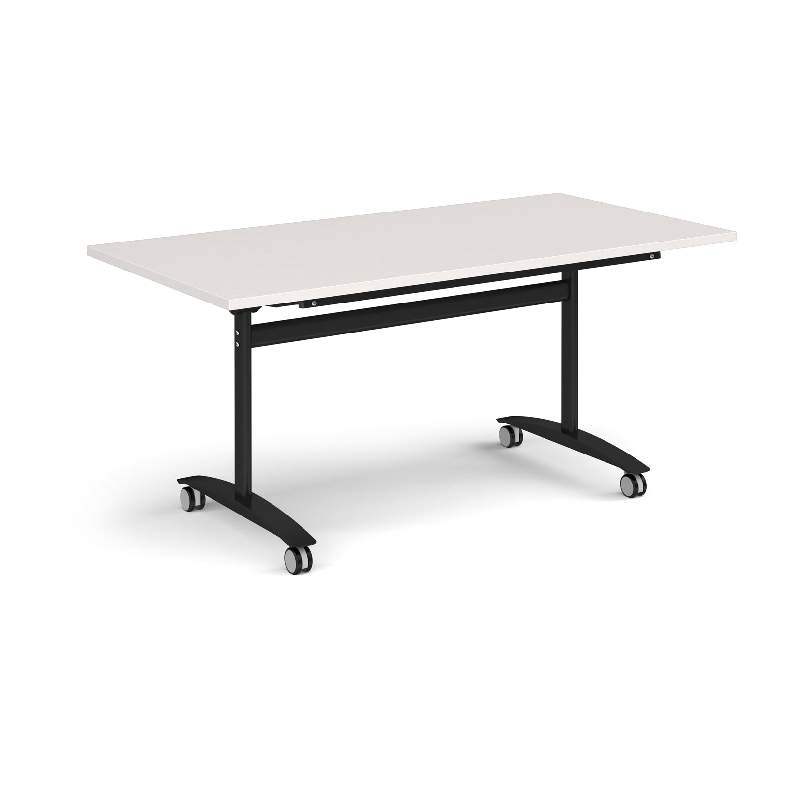 Rectangular deluxe flip top meeting table