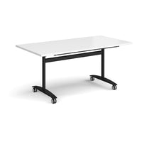 Rectangular deluxe flip top meeting table