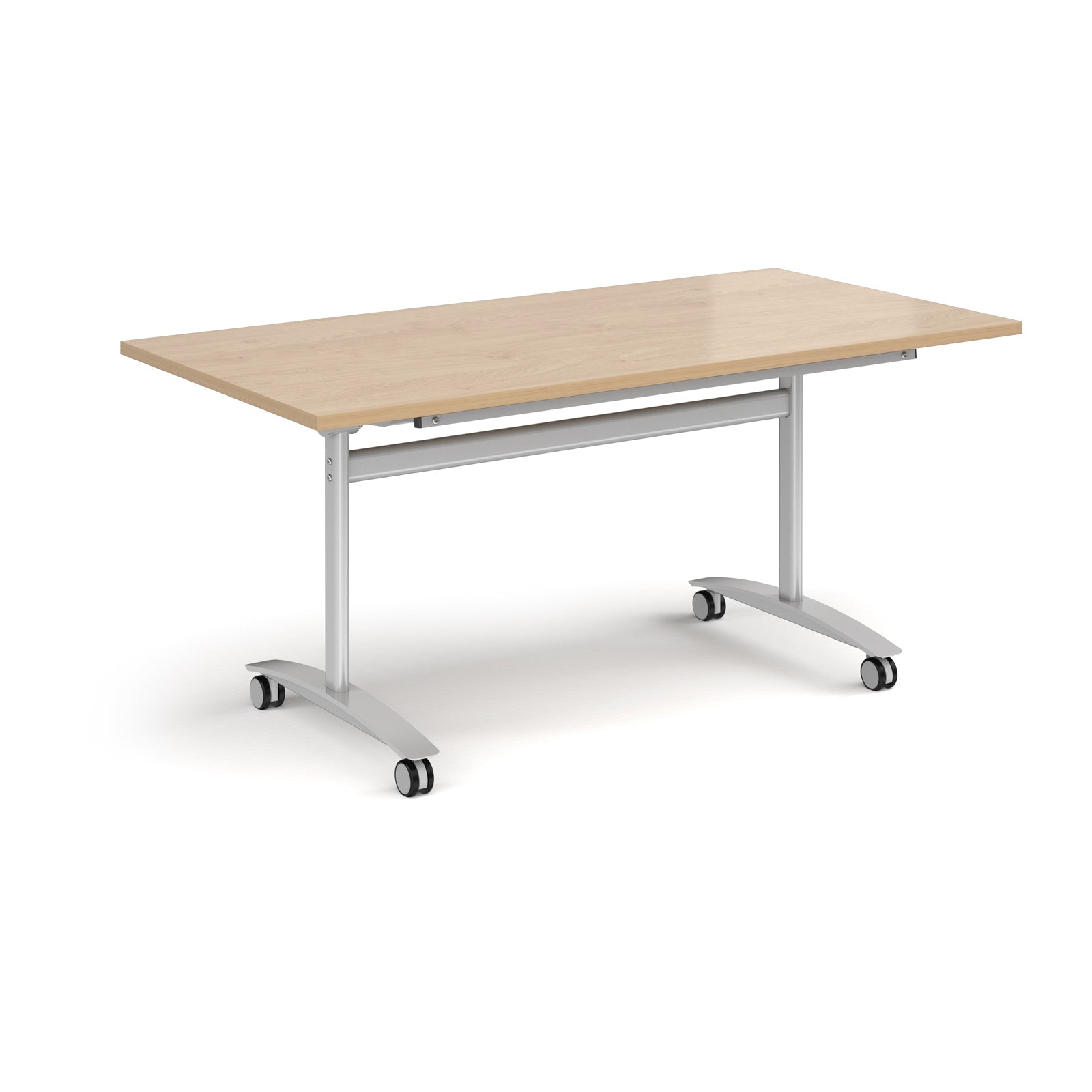 Rectangular deluxe flip top meeting table