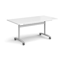 Rectangular deluxe flip top meeting table