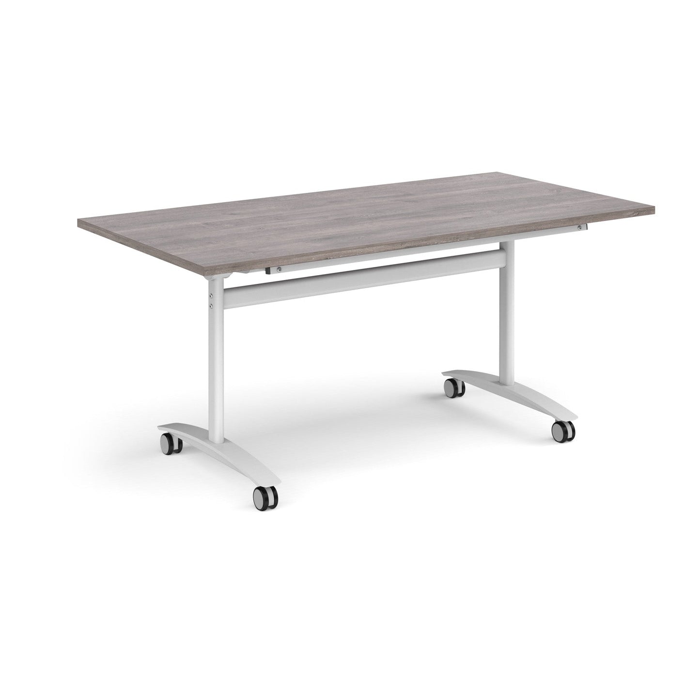 Rectangular deluxe flip top meeting table