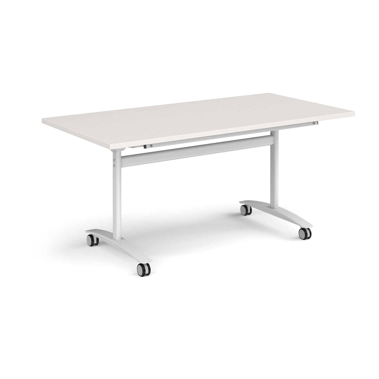 Rectangular deluxe flip top meeting table