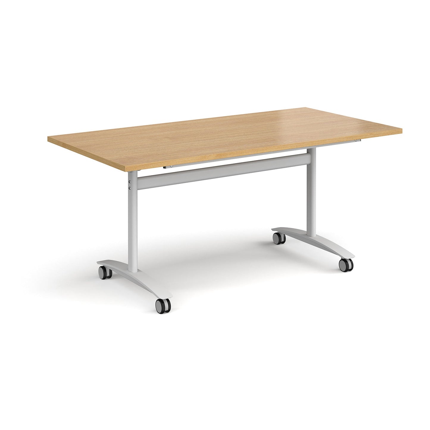 Rectangular deluxe flip top meeting table