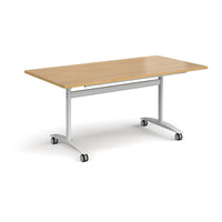 Rectangular deluxe flip top meeting table