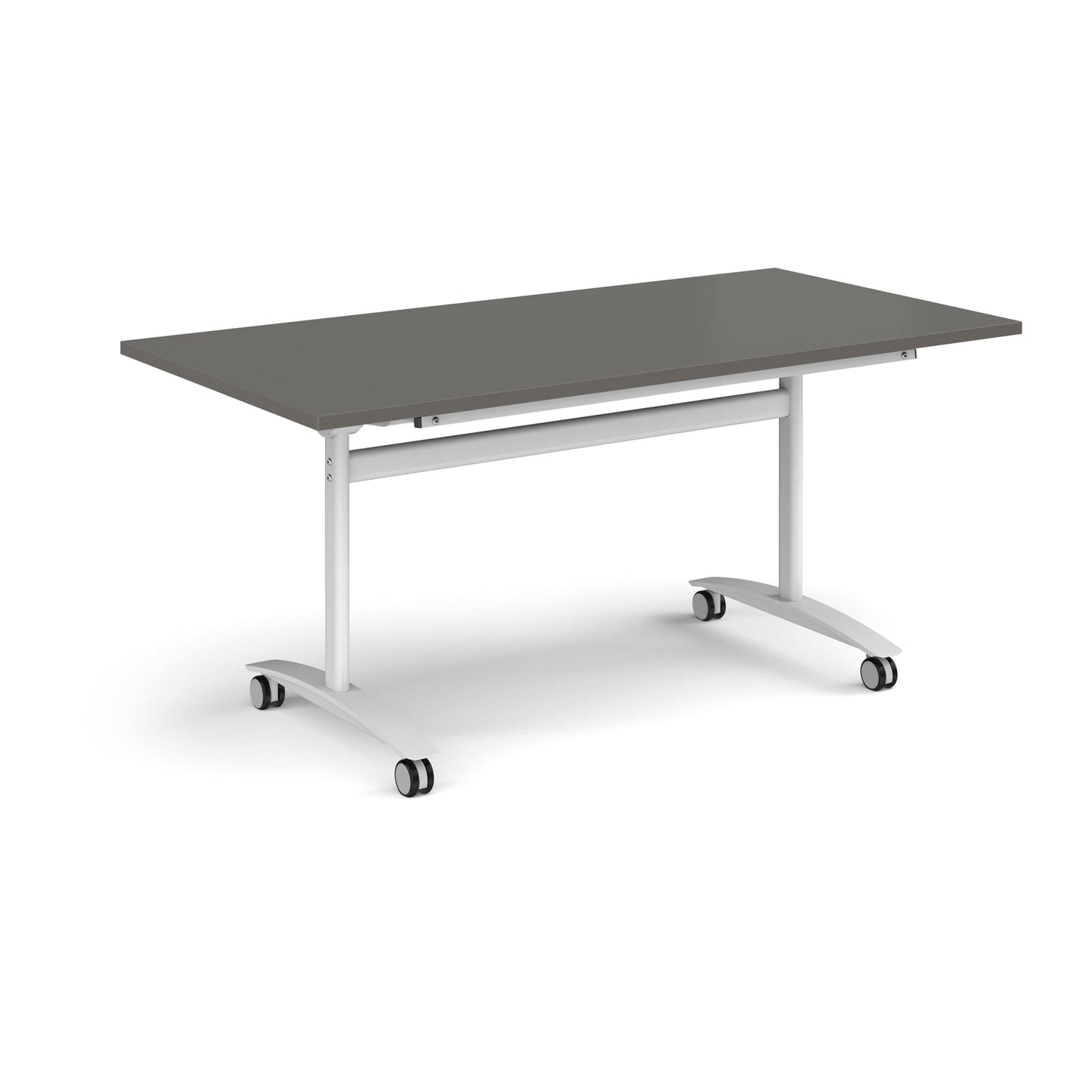 Rectangular deluxe flip top meeting table