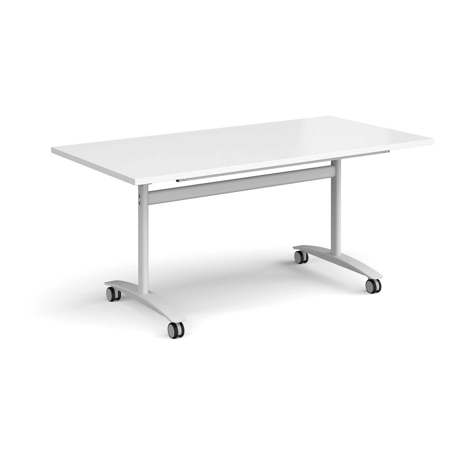 Rectangular deluxe flip top meeting table