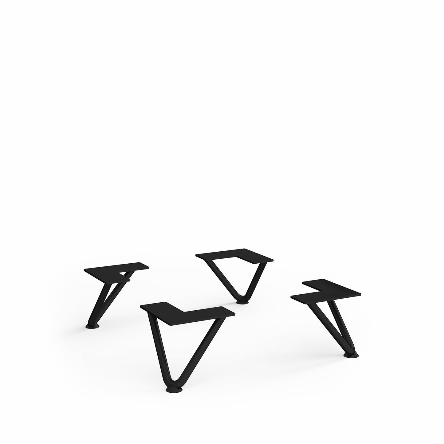 Universal cube storage designer feet