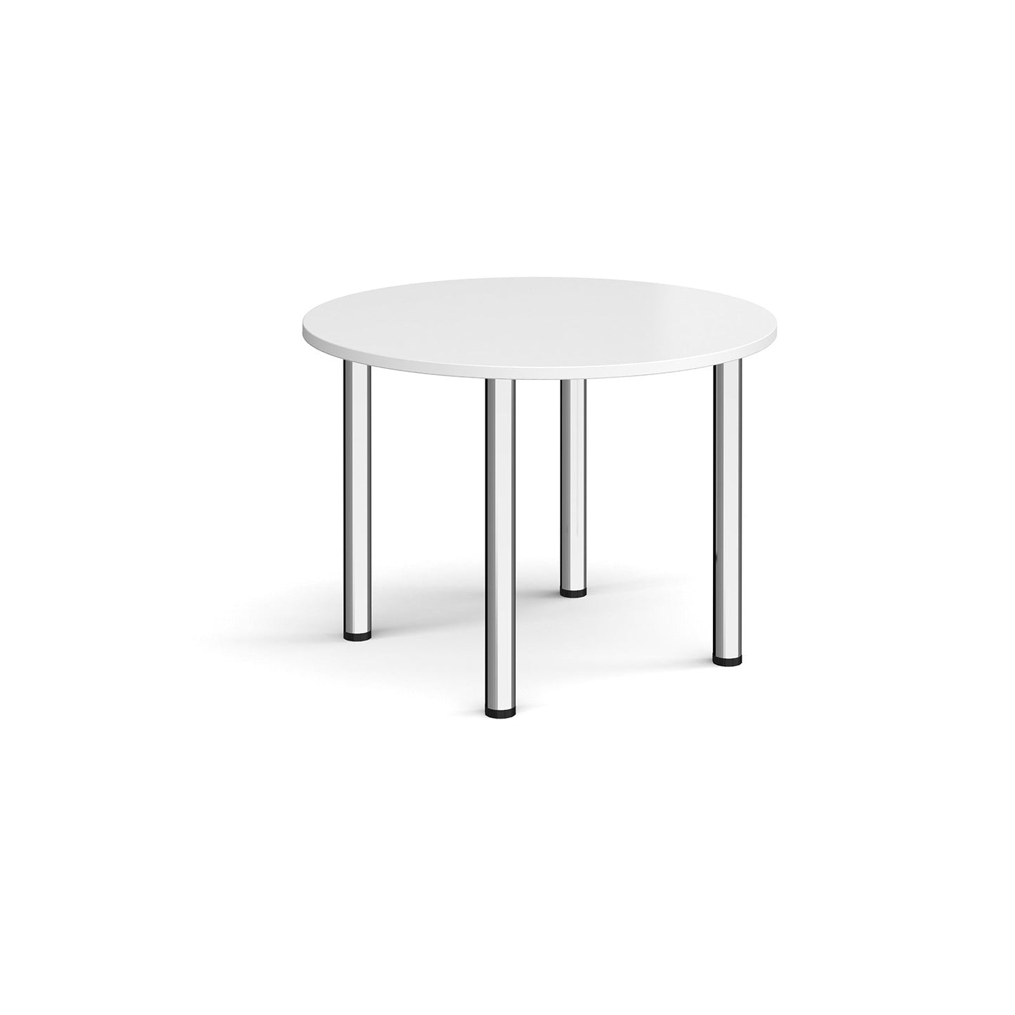 Circular radial leg meeting table