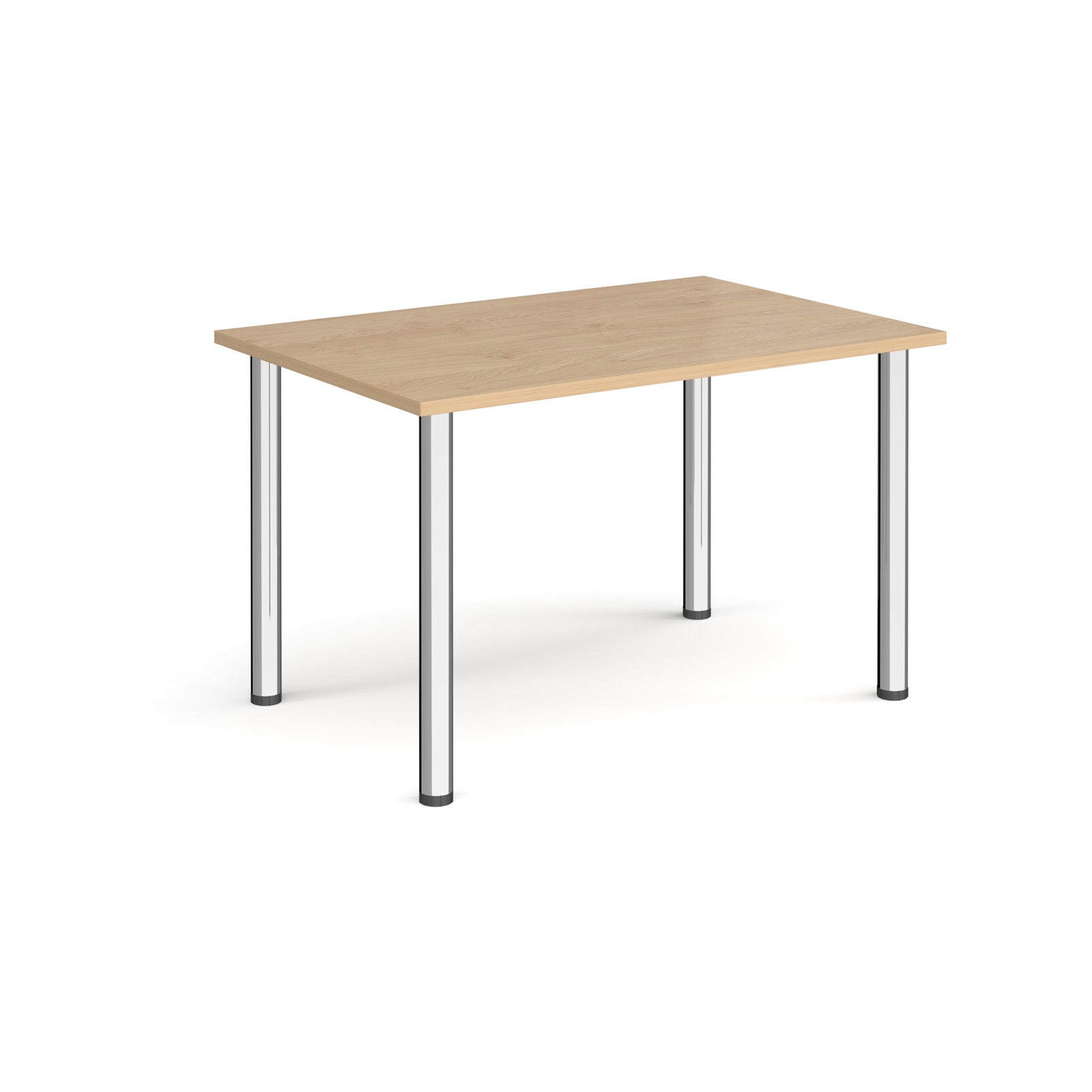 Rectangular radial leg meeting table