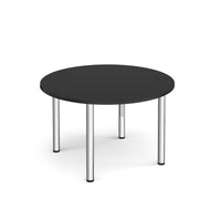 Rectangular radial leg meeting table