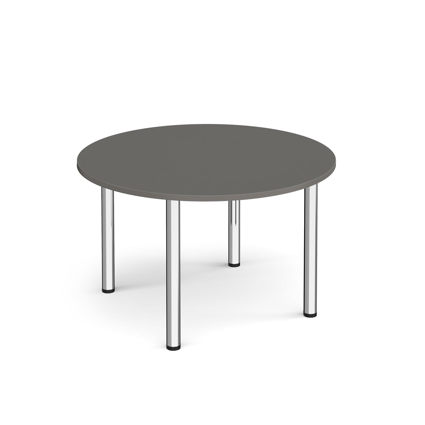 Circular radial leg meeting table