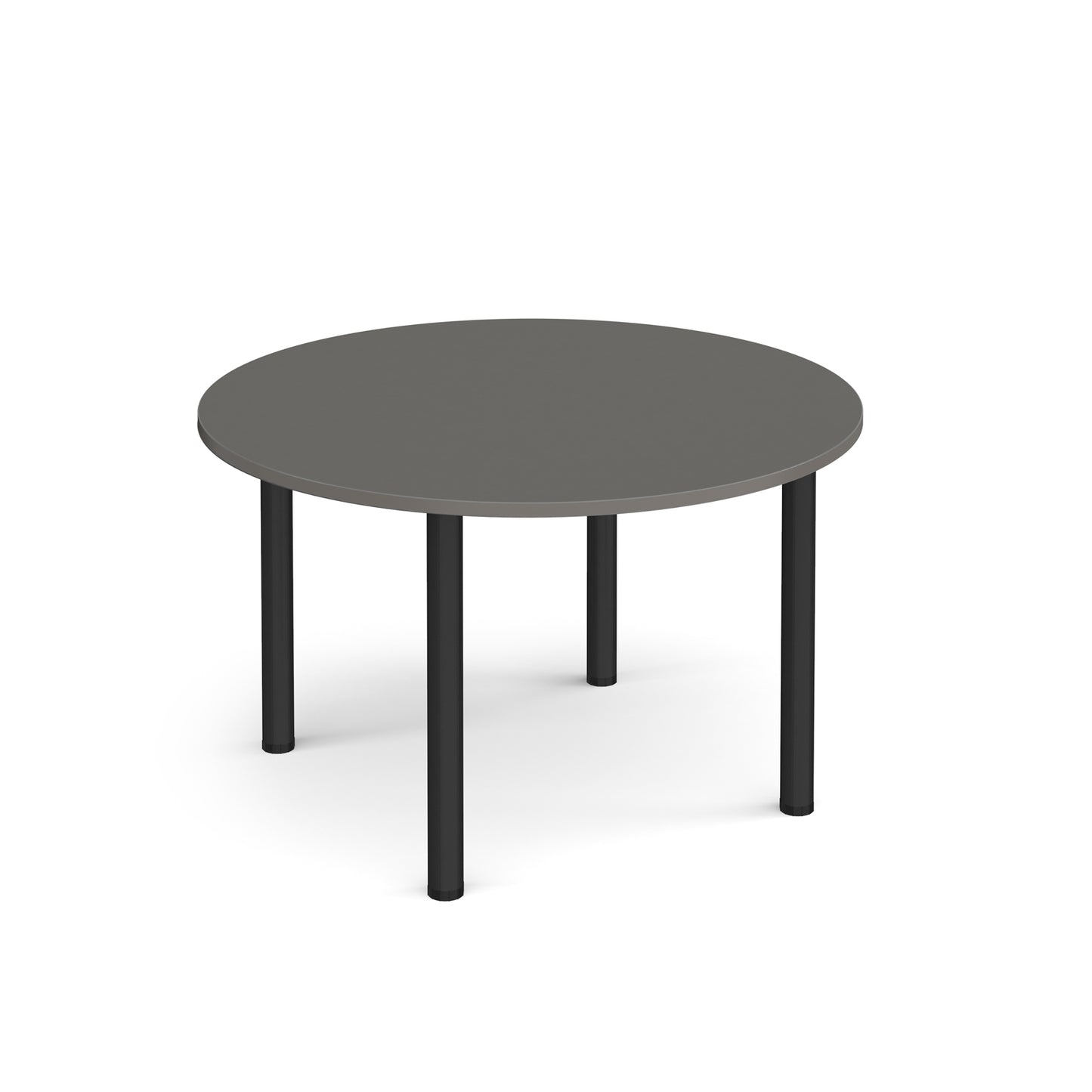 Circular radial leg meeting table
