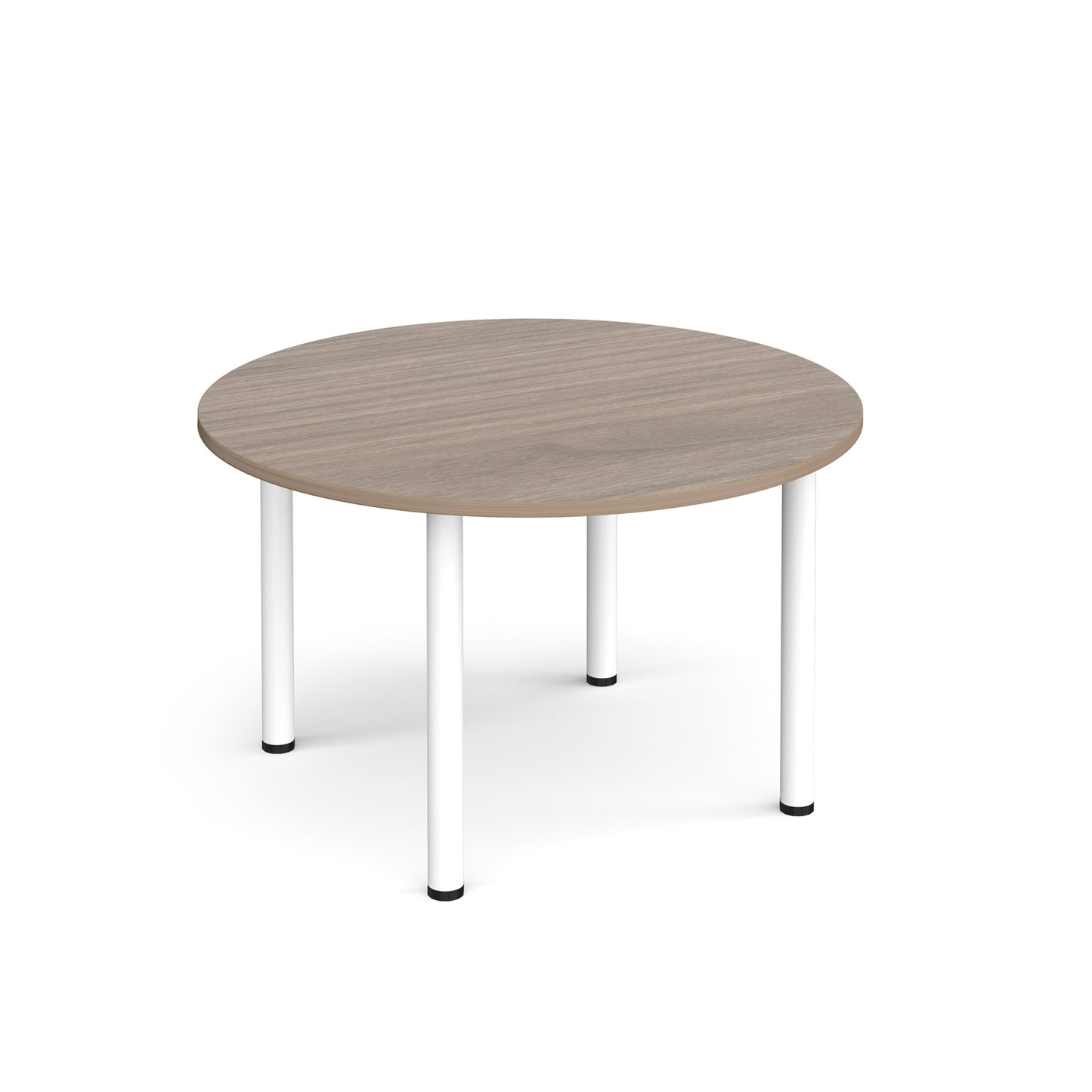Circular radial leg meeting table