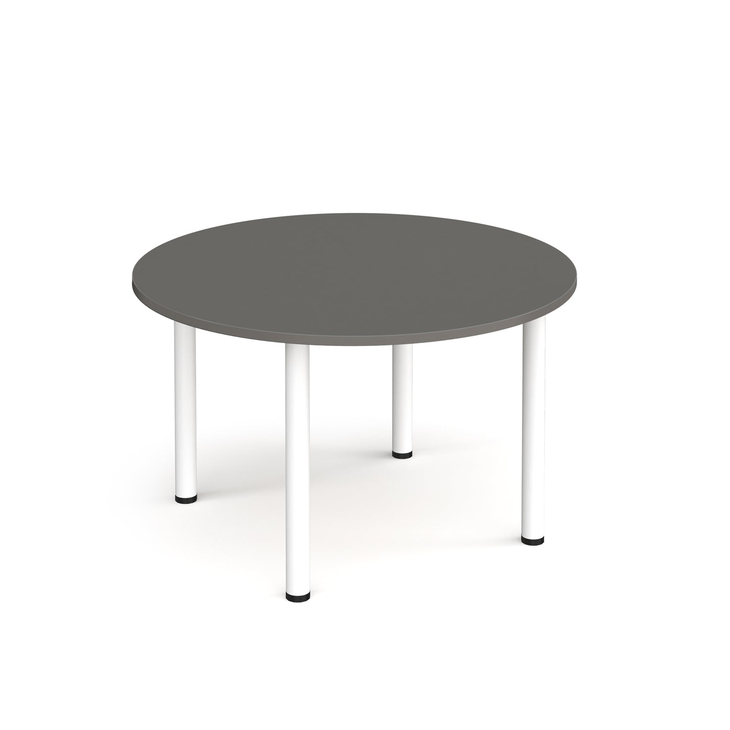 Circular radial leg meeting table