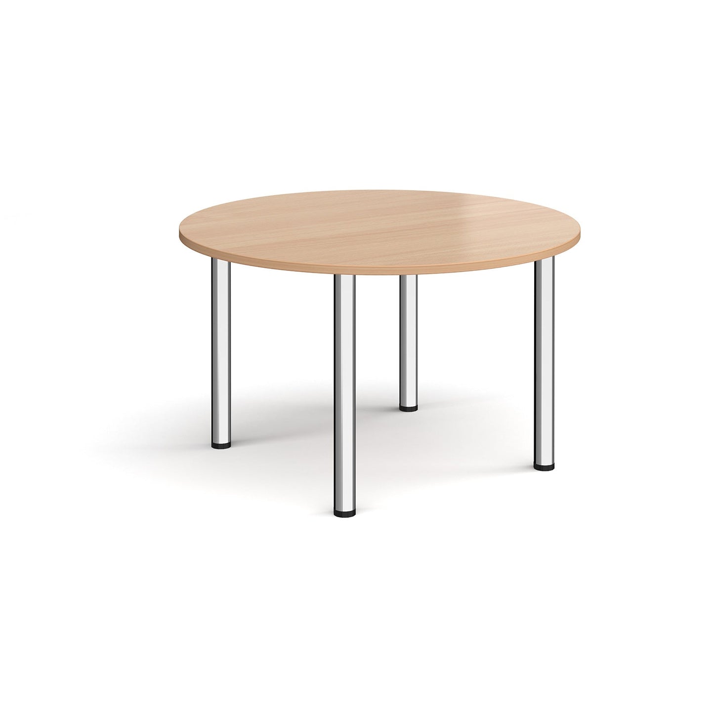 Circular radial leg meeting table