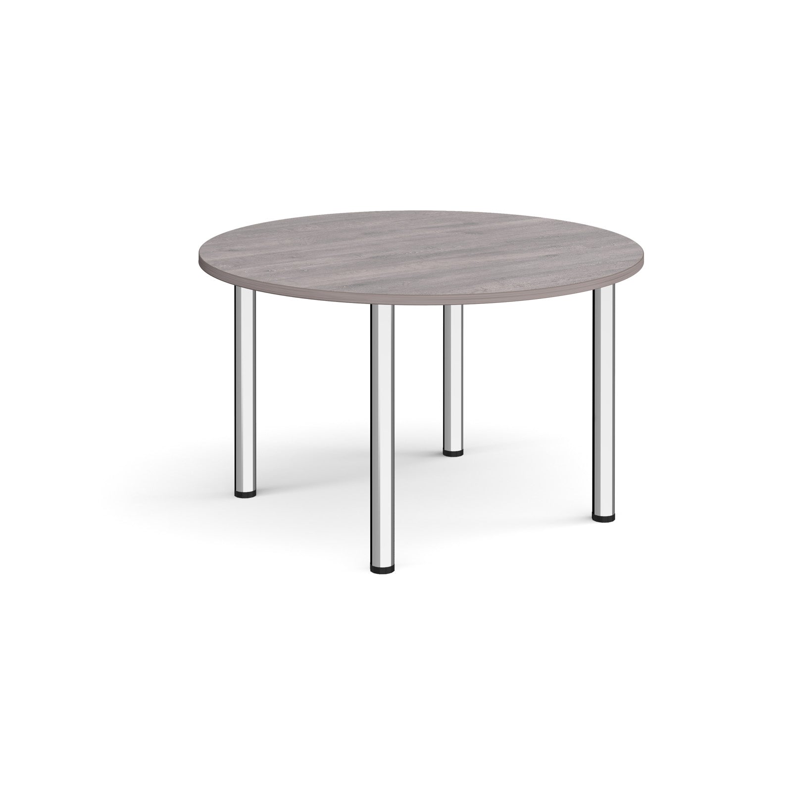 Circular radial leg meeting table