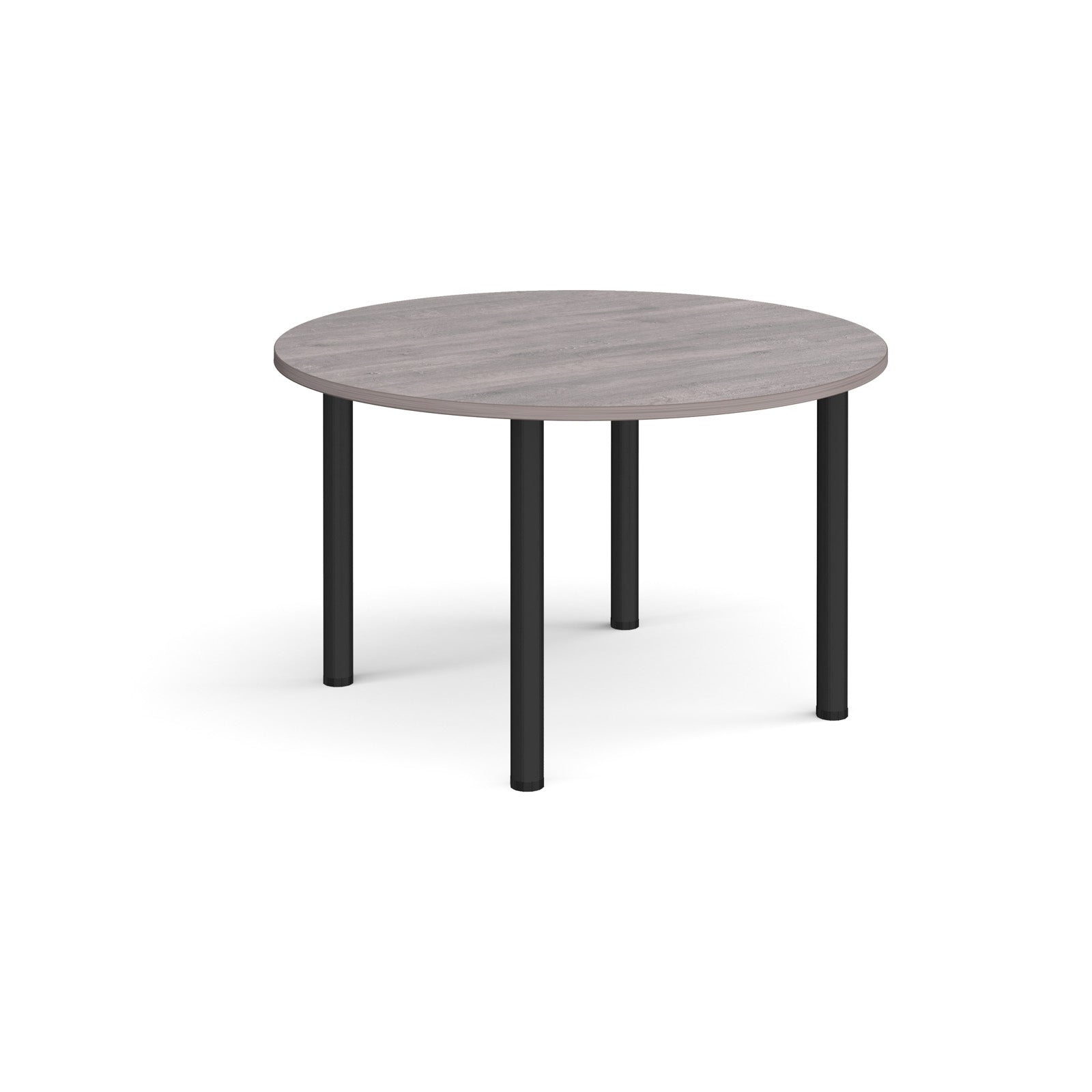 Circular radial leg meeting table