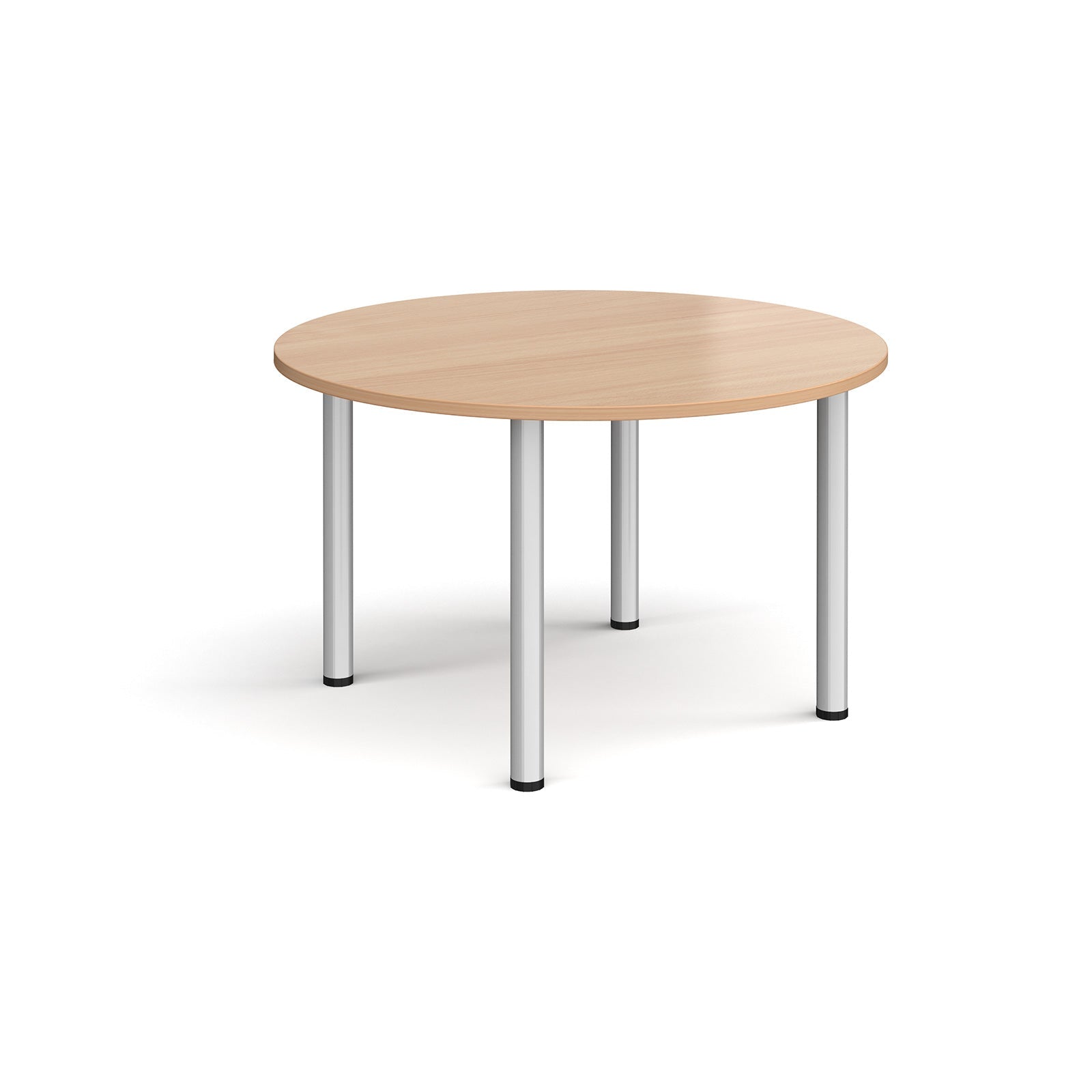 Circular radial leg meeting table