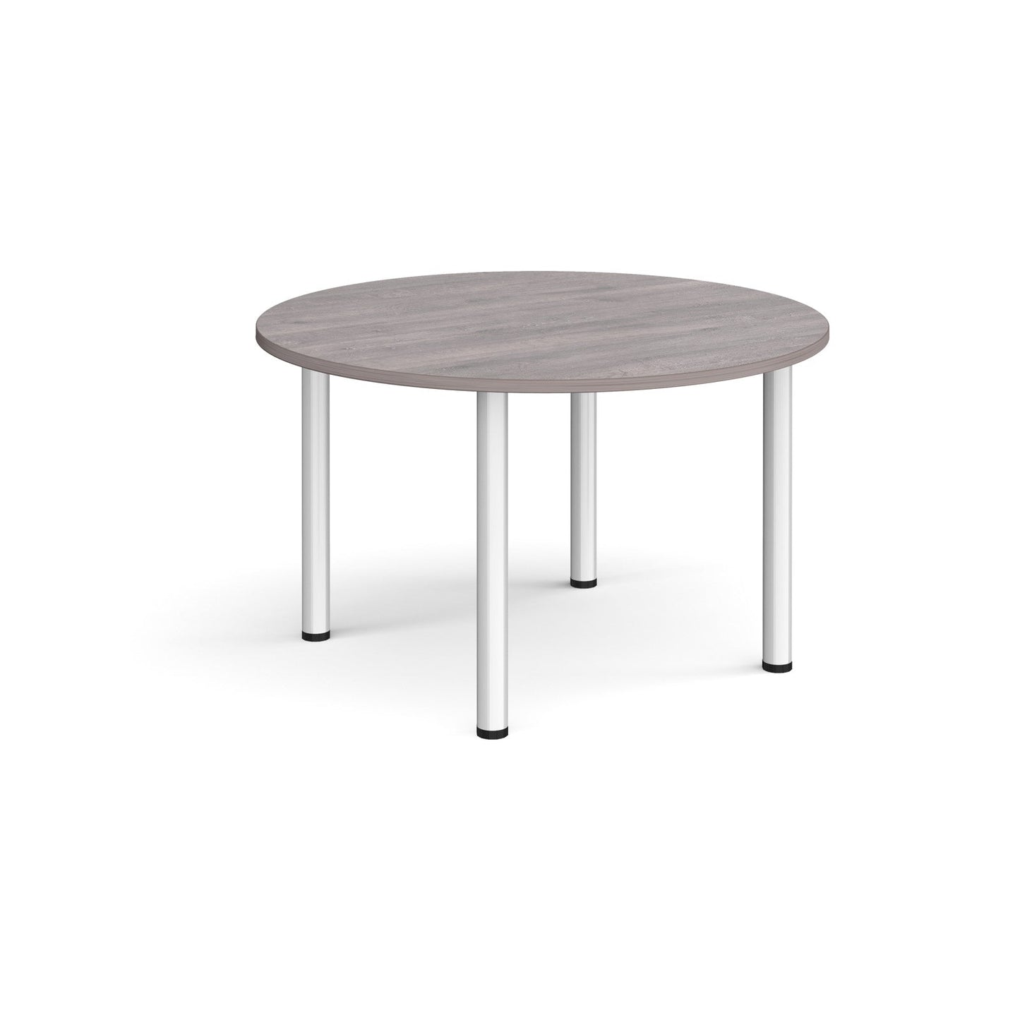 Circular radial leg meeting table
