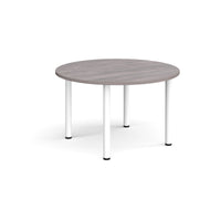 Circular radial leg meeting table