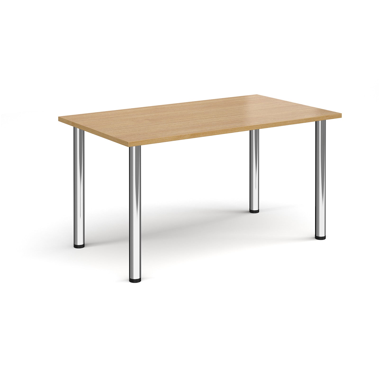 Rectangular radial leg meeting table
