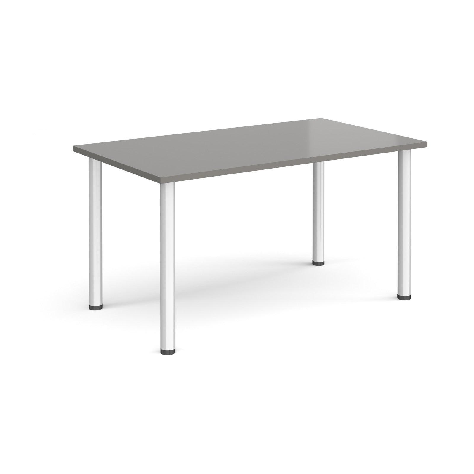 Rectangular radial leg meeting table