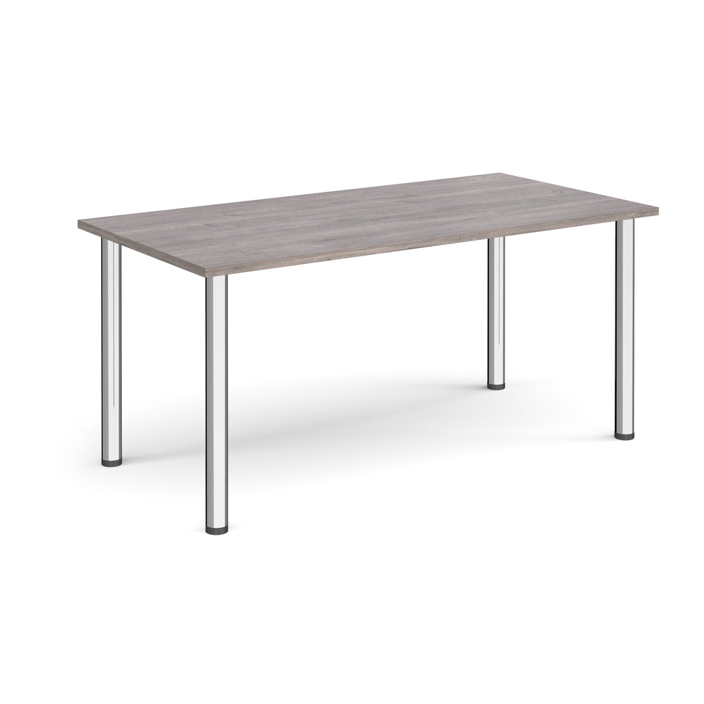 Rectangular radial leg meeting table