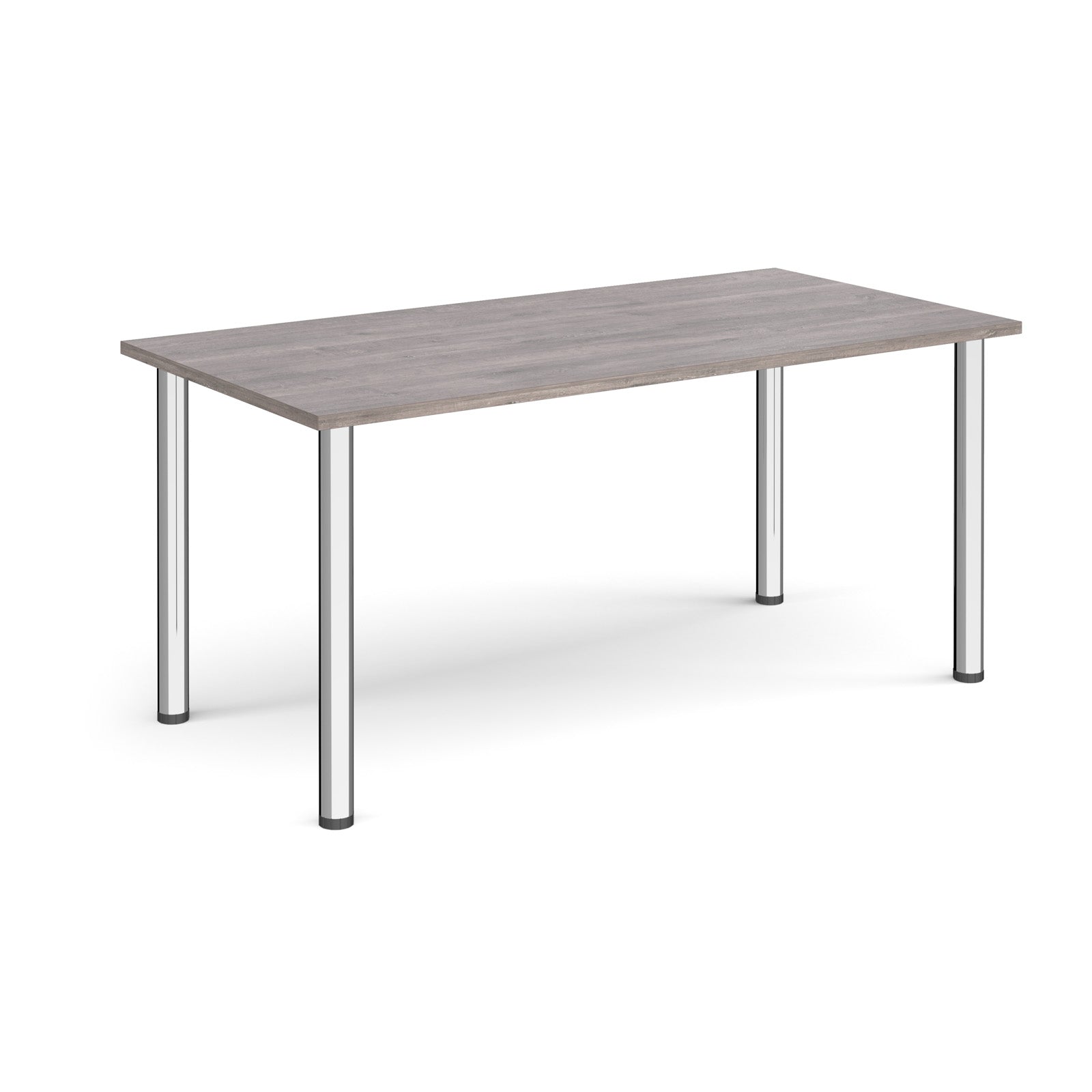 Rectangular radial leg meeting table