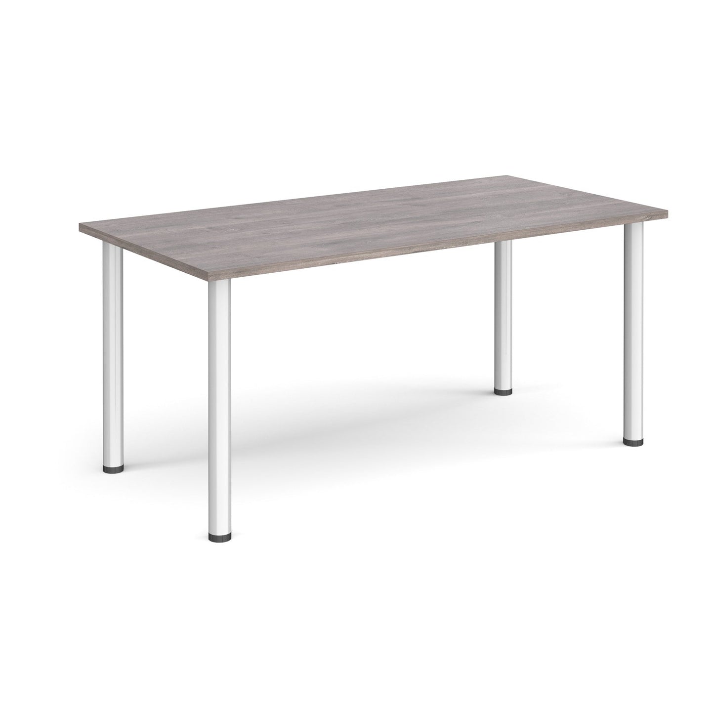 Rectangular radial leg meeting table