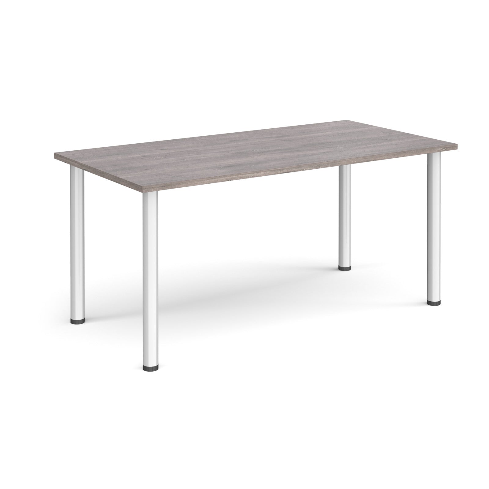 Rectangular radial leg meeting table