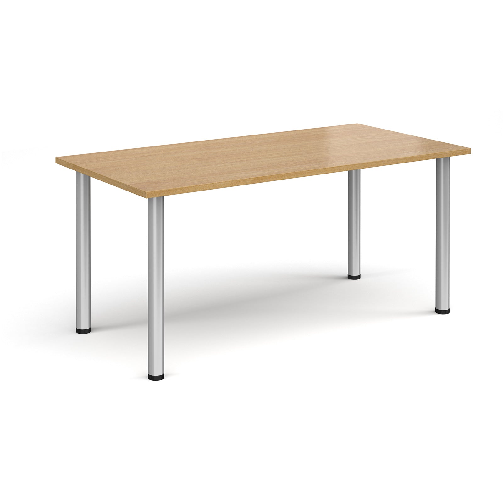 Rectangular radial leg meeting table