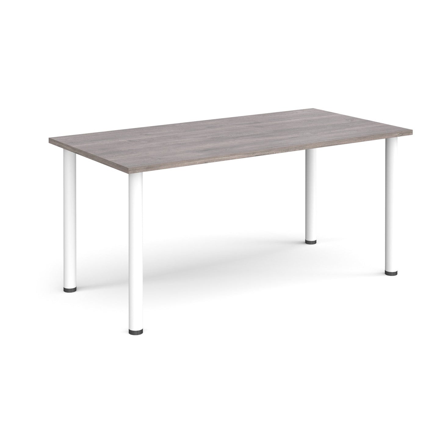 Rectangular radial leg meeting table