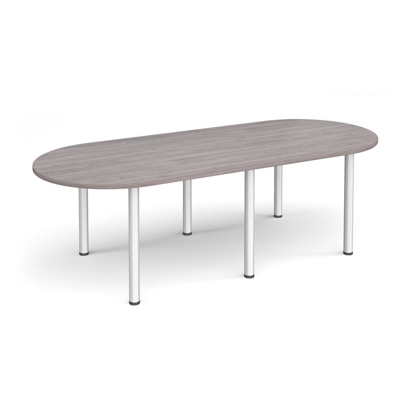 Radial end meeting table with 6 radial legs