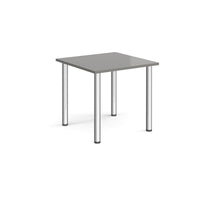 Rectangular radial leg meeting table