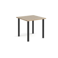 Rectangular radial leg meeting table