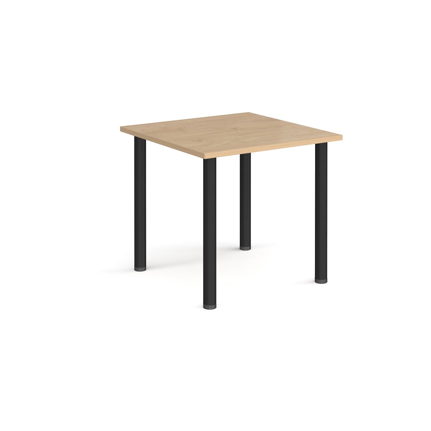 Rectangular radial leg meeting table