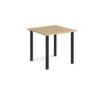 Rectangular radial leg meeting table