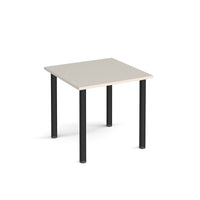 Rectangular radial leg meeting table