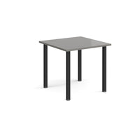 Rectangular radial leg meeting table