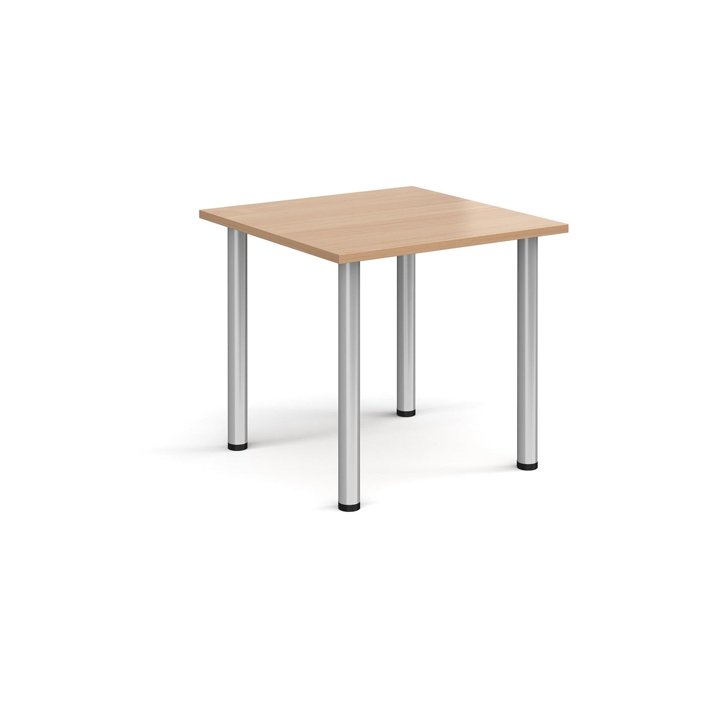 Rectangular radial leg meeting table