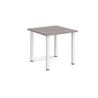 Rectangular radial leg meeting table