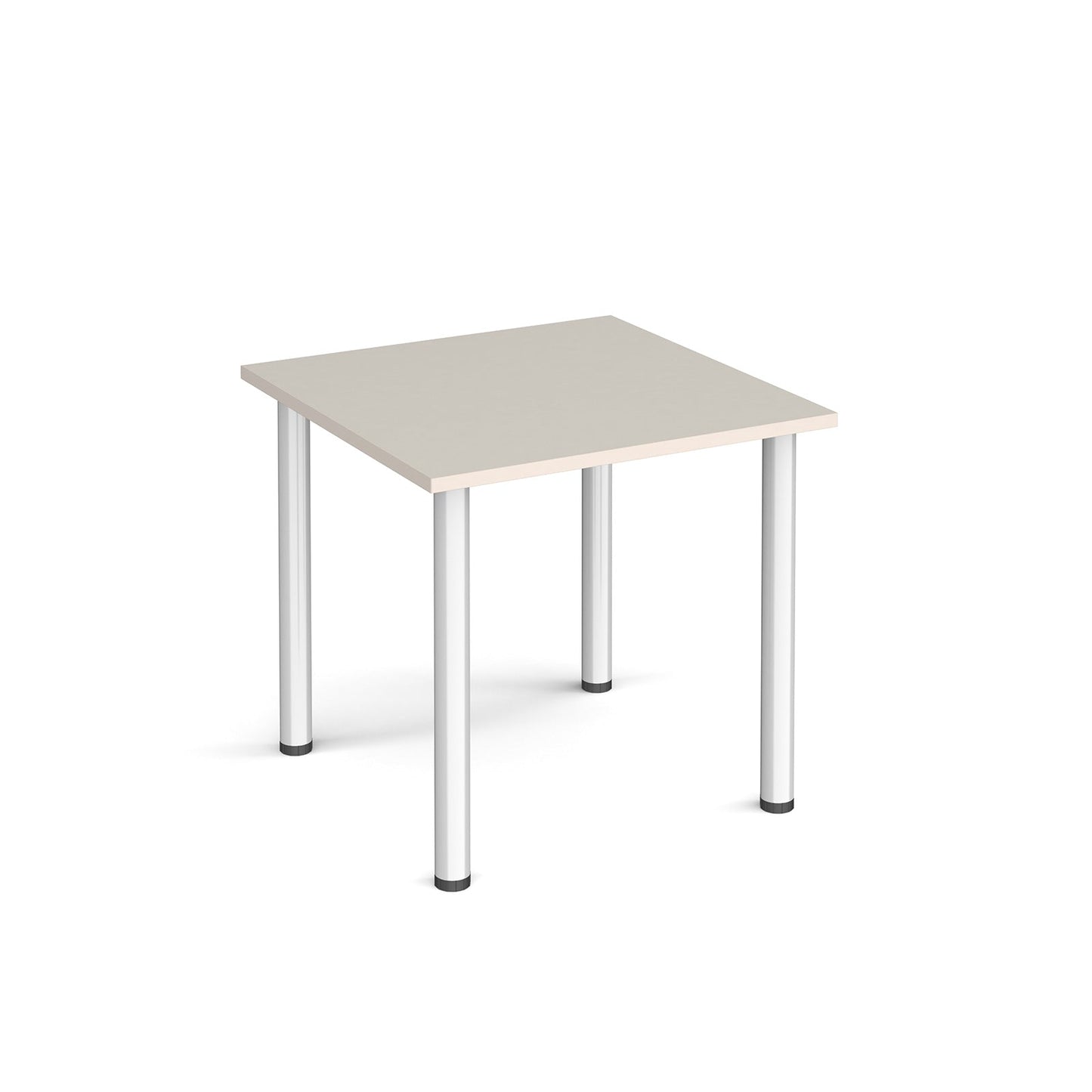 Rectangular radial leg meeting table