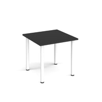 Rectangular radial leg meeting table