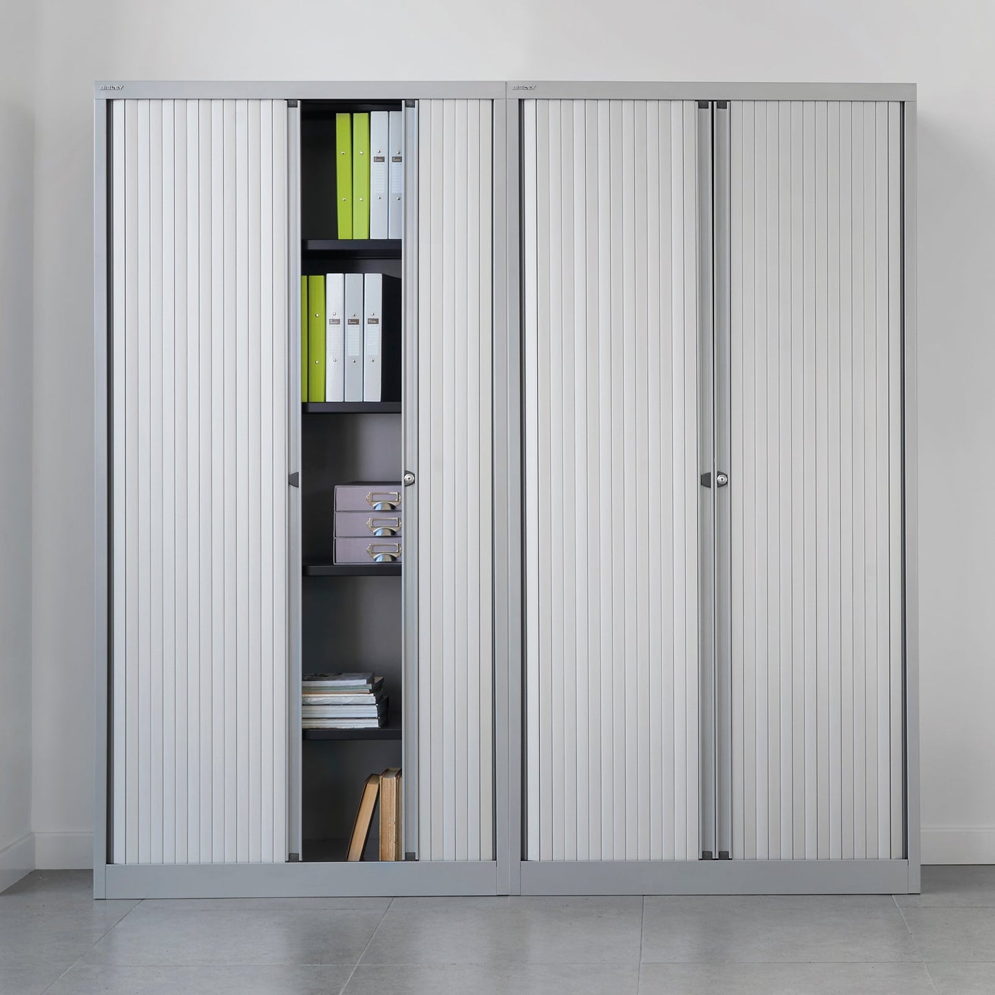 Bisley systems storage tambour cupboard
