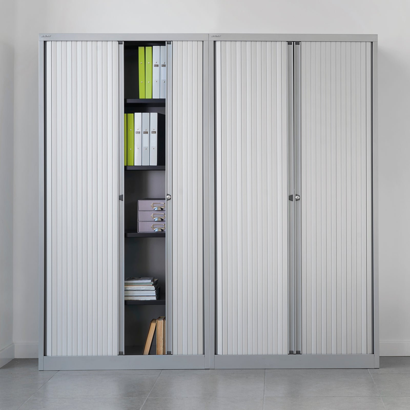 Bisley systems storage tambour cupboard