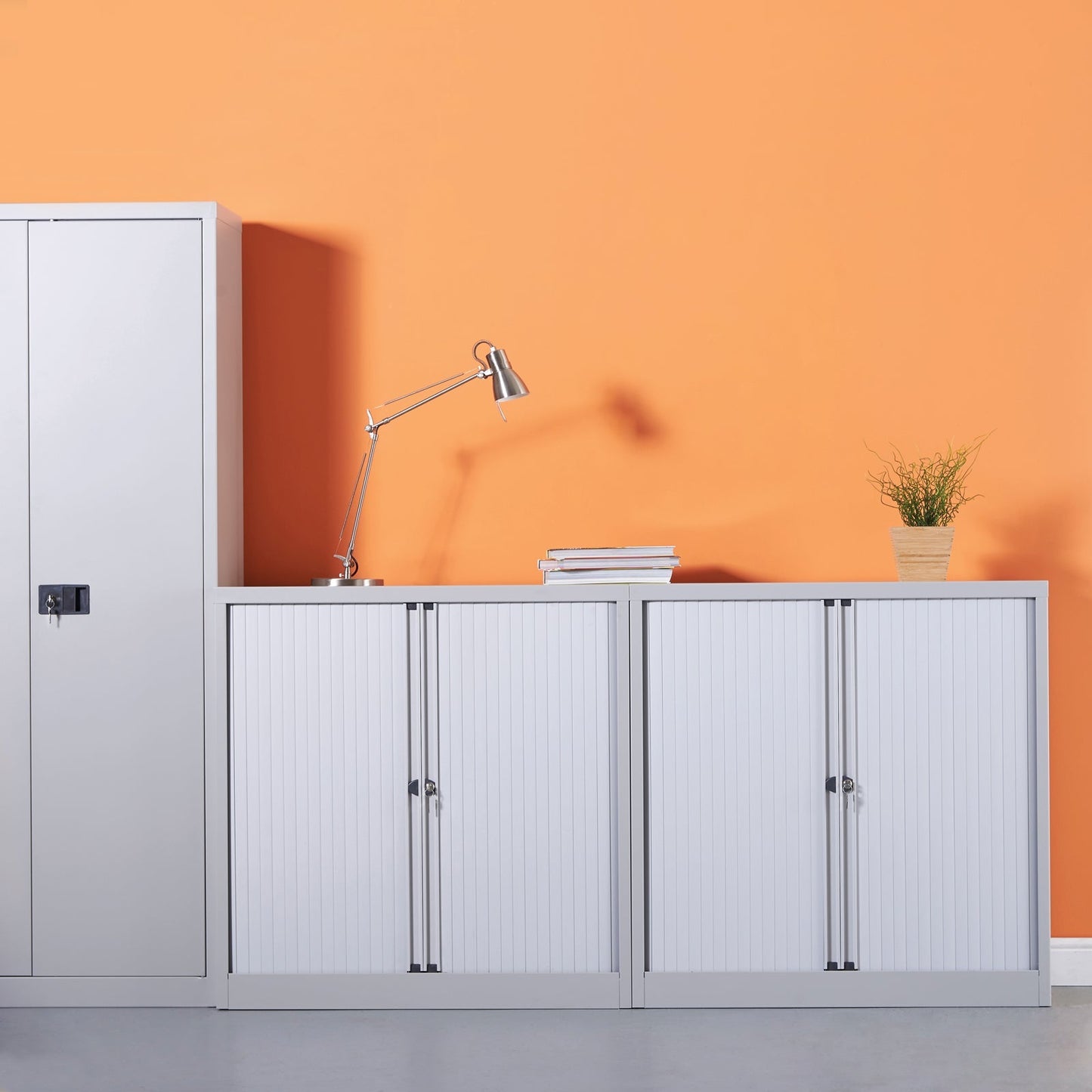Bisley systems storage tambour cupboard