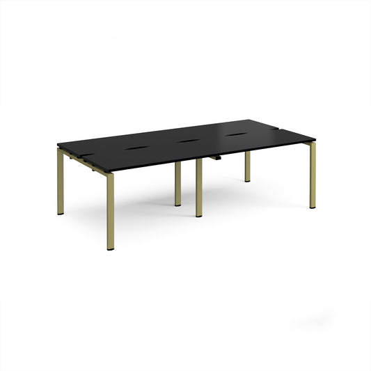 Adapt double back to back desks 1200mm deep